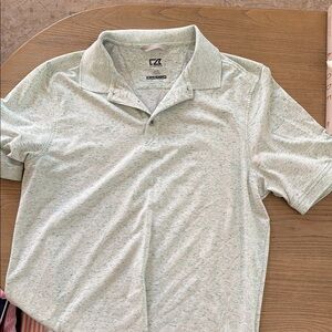 Cutter & Buck Mint Heather Polo